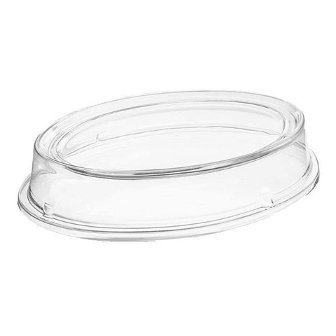 Carlisle 44410C07 Polycarbonate Cover For 13" X 17" Wide Rim Oval Platter