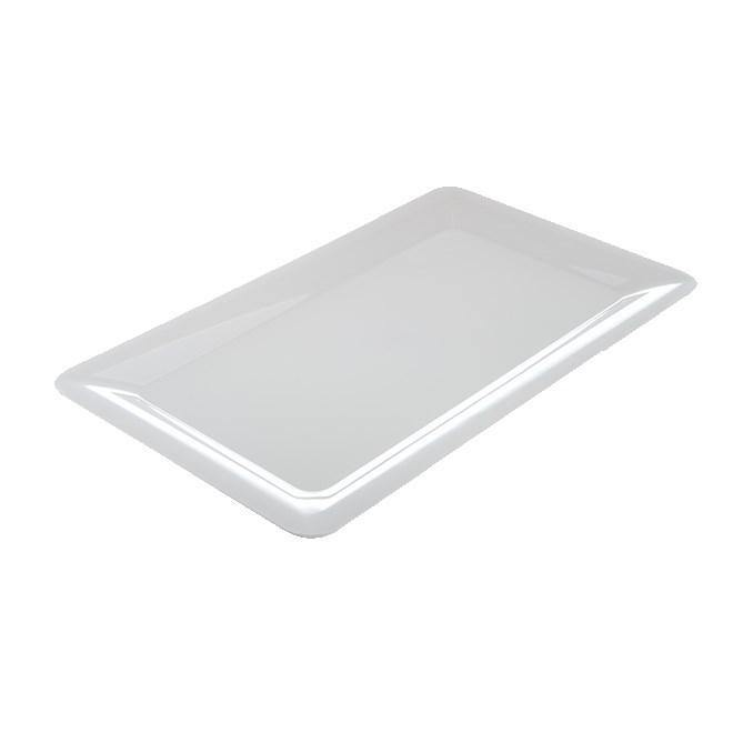 Carlisle 4442002 White Melamine Full Size 1" Deep Food Pan