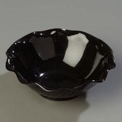 Carlisle 453103 Black 5 Oz. Tulip Berry Dish