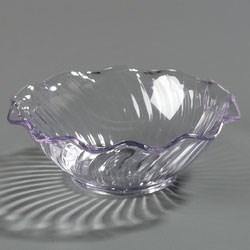 Carlisle 453107 Clear 5 Oz. Tulip Berry Dish