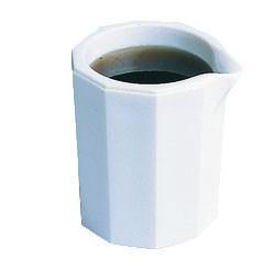 Carlisle 456002 White 2 Oz. Plastic Creamer