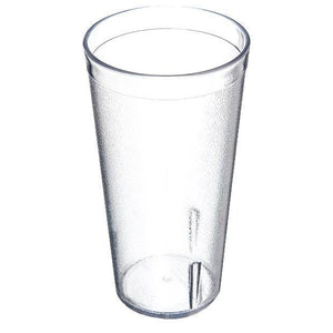 Carlisle 5220-207 20 Oz. Clear Plastic Stackable Tumbler