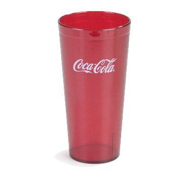 Carlisle 52203550 20 Oz. Ruby Plastic Stackable Tumbler