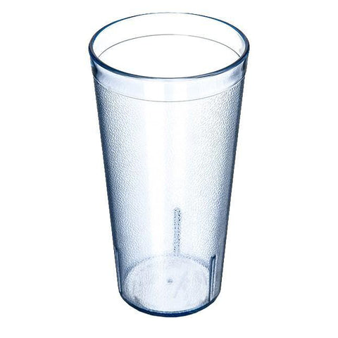 Carlisle 522054 20 Oz. Blue Plastic Stackable Tumbler