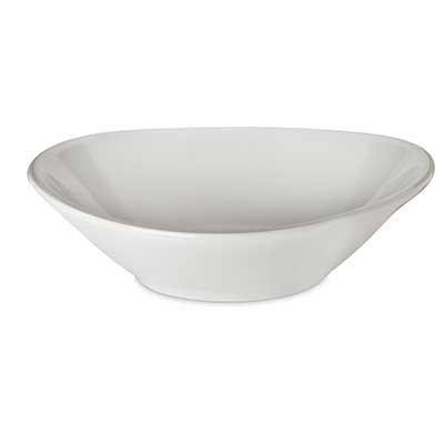 Carlisle 5300880 Stadia 52 Oz. Oblong Bowl, Melamine Greige