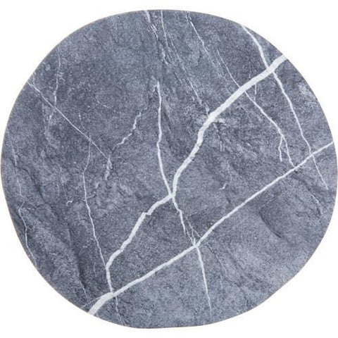 Carlisle 5310472 Ridge 9" Soapstone Melamine Rimless Plate