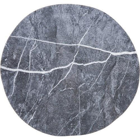 Carlisle 5310572 Ridge 11" Soapstone Melamine Rimless Plate