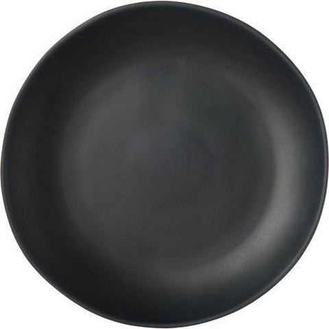 Carlisle 5310738 Ridge 10-1/2" Slate Melamine Dinner Plate