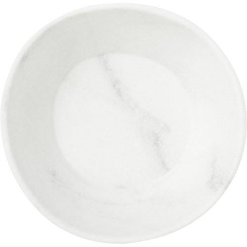 Carlisle 5310837 Ridge 6-7/8" White Marble Melamine Bowl