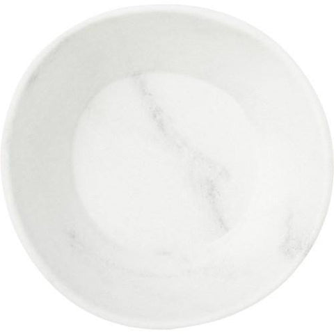 Carlisle 5310837 Ridge 6-7/8" White Marble Melamine Bowl