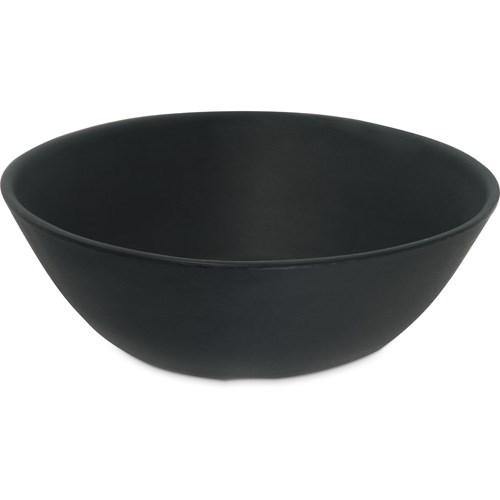 Carlisle 5310938 Ridge 9" Slate Melamine Bowl