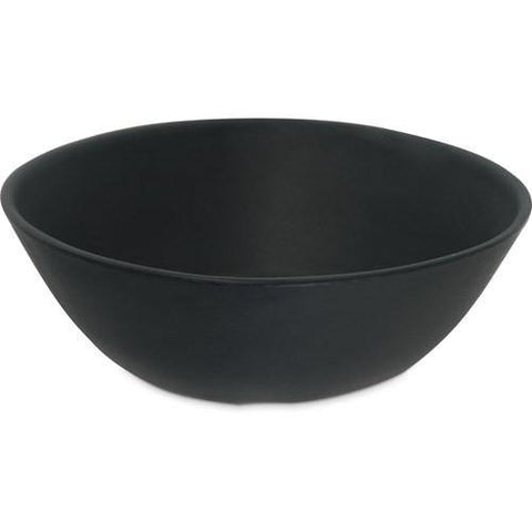 Carlisle 5310938 Ridge 9" Slate Melamine Bowl
