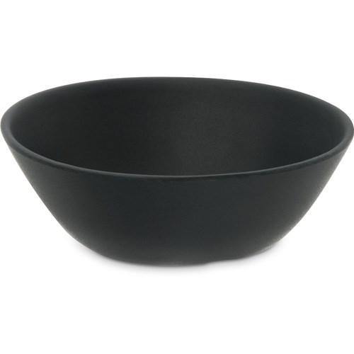 Carlisle 5311038 Ridge 4-1/2" Slate Melamine Bullion Bowl
