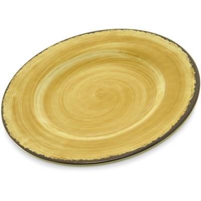 Carlisle 5400213 Mingle 9" Amber Round Melamine Salad Plate