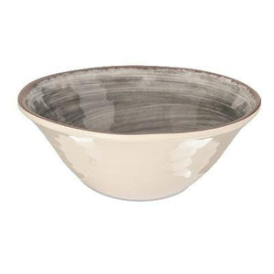 Carlisle 5400418 Mingle 27 Oz. Smoke Gray Melamine Ice Cream Bowl