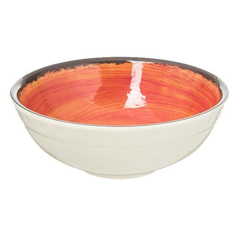 Carlisle 5400552 Mingle 17 Oz. Fireball Small Melamine Bowl