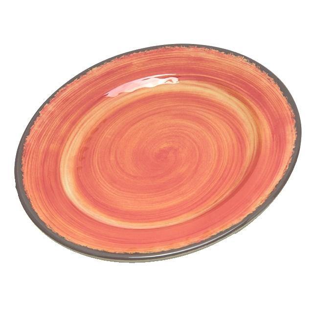 Carlisle 5400752 Mingle 7" Fireball Melamine Bread And Butter Plate