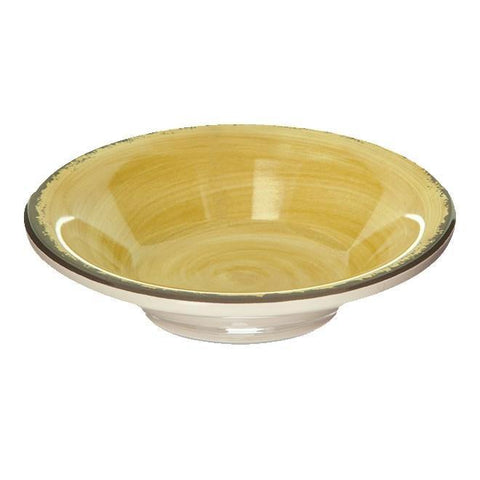 Carlisle 5401813 Mingle 4.5 Oz. Amber Melamine Fruit Bowl