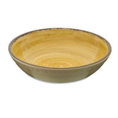 Carlisle 5401913 Mingle 8" Amber Melamine Cereal Bowl