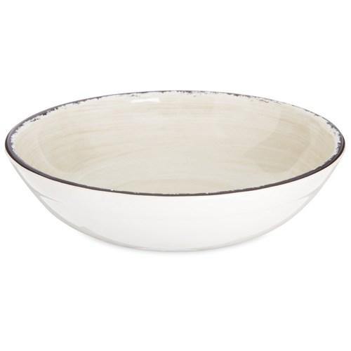 Carlisle 5401953 Mingle 8" Sweet Cream Melamine Cereal Bowl