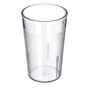 Carlisle 550107 5 Oz. Clear Plastic Stackable Tumbler