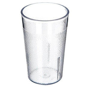 Carlisle 5501-207 5 Oz. Clear Plastic Stackable Tumbler