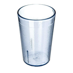 Carlisle 552654 8 Oz. Blue Plastic Stackable Tumbler