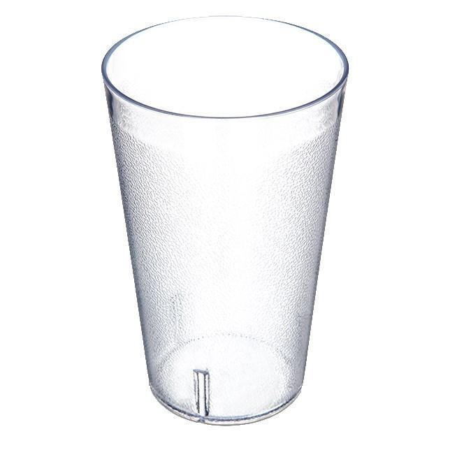 Carlisle 5532-207 32 Oz. Clear Plastic Stackable Tumbler