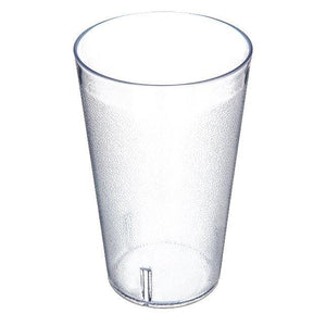 Carlisle 5532-207 32 Oz. Clear Plastic Stackable Tumbler