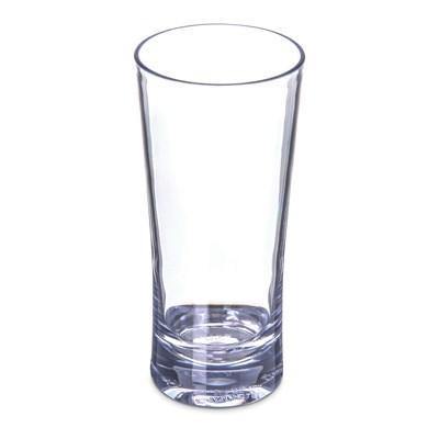 Carlisle 561007 10 Oz. Alibi Highball Glass Clear, Plastic