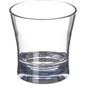 Carlisle 561207 12 Oz. Alibi Double Old Fashioned Clear, Plastic