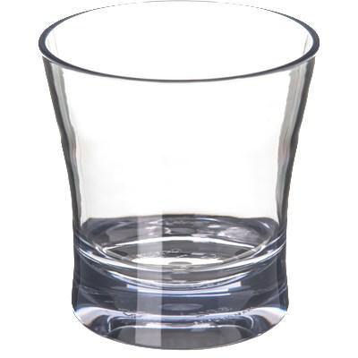 Carlisle 561207 12 Oz. Alibi Double Old Fashioned Clear, Plastic