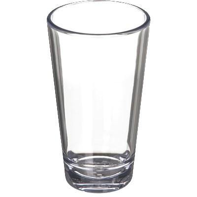 Carlisle 561607 16 Oz. Alibi Pint/Mixing Glass Clear, Plastic