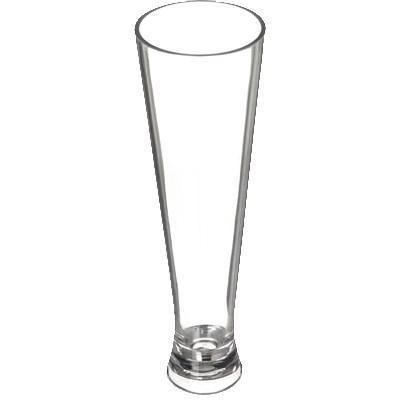 Carlisle 564907 15 Oz. Alibi Pilsner Glass Clear,  Plastic