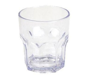 Carlisle 581207 12 Oz Louis Rocks Tumbler Clear, Plastic