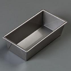 Carlisle 604144 1 Lb Loaf Bread Pan with 53.6 Oz Capacity, Aluminized Steel