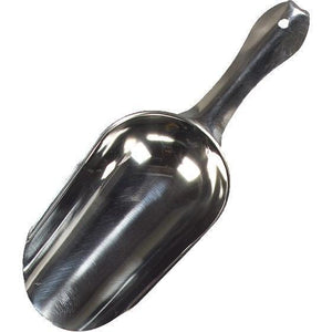 Carlisle 606106 Bar Scoop, 6 Oz Capacity, Stainless Steel