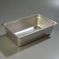 Carlisle 607006 Durapan Full Size 6" Deep Anti-Jam Stainless Steel Steam Table / Hotel Pan - 24 Gauge