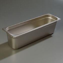 Carlisle 60700HL6 Durapan 1/2 Size 6" Deep Long Anti-Jam Steam Table Pan