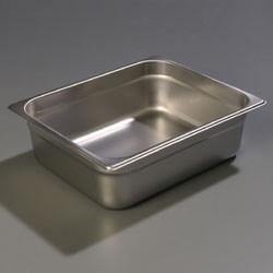 Carlisle 607124 Durapan 1/2 Size 4" Deep Anti-Jam Steam Table Pan