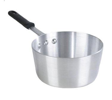 Carlisle 61702 2 1/2 Qt Aluminum Saucepan with Solid Silicone Handle