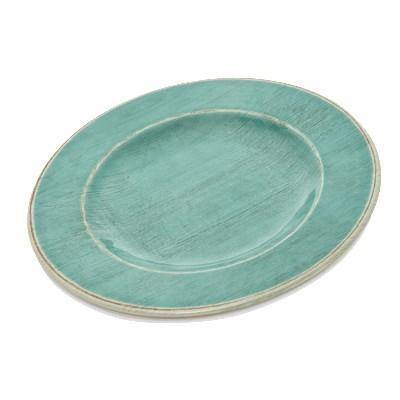Carlisle 6400215 Grove 9" Melamine Salad Plate, Aqua