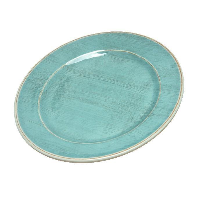 Carlisle 6400715 Grove 7" Melamine Bread & Butter Plate, Aqua