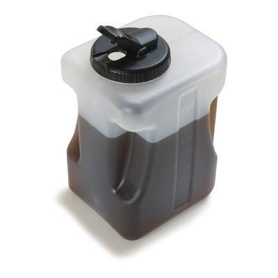 Carlisle 640100 1 Gal Mixing Container Pitcher Lid - Black