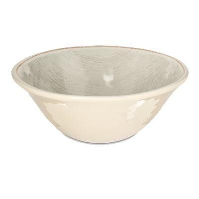 Carlisle 6401306 Grove 27 Oz Melamine Ice Cream Bowl, Buff