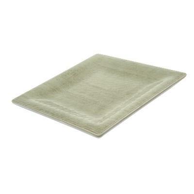 Carlisle 6402246 Grove 10-1/2" Square Melamine Plate, Jade
