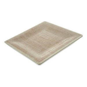 Carlisle 6402370 Grove 8-1/2" Square Melamine Plate, Adobe