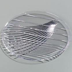 Carlisle 641307 Festival 13" Round Plastic Catering Tray