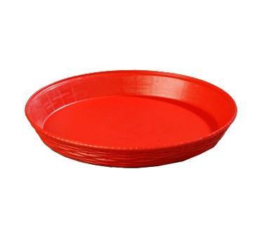 Carlisle 652605 12" Round Bread Basket, Polypropylene, Red