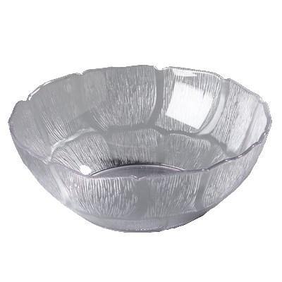 Carlisle 690807 Petal Mist 1.3 Qt. Clear Polycarbonate Bowl